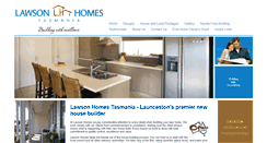 Desktop Screenshot of lawsonhomes.com.au